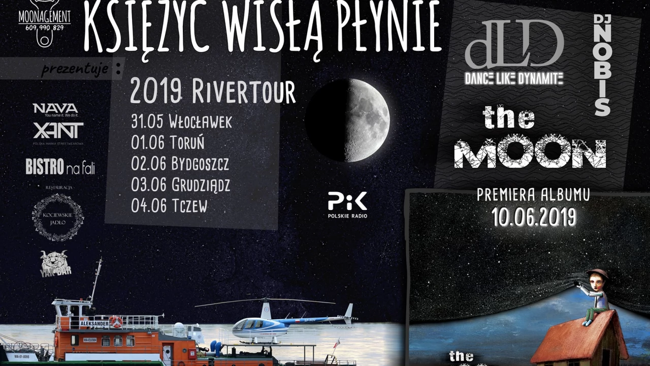 "Księżyc Wisłą płynie" - jutro przy przystani koncert z holownika! [AKTUALIZACJA]