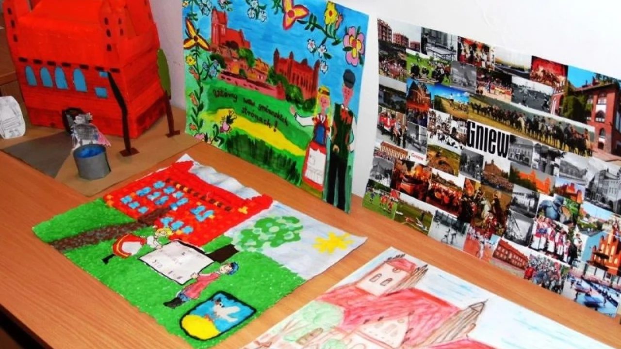 Dzieci pozdrawiają z Gniewu - podsumowanie konkursu "Ja i moje miasto dziś"