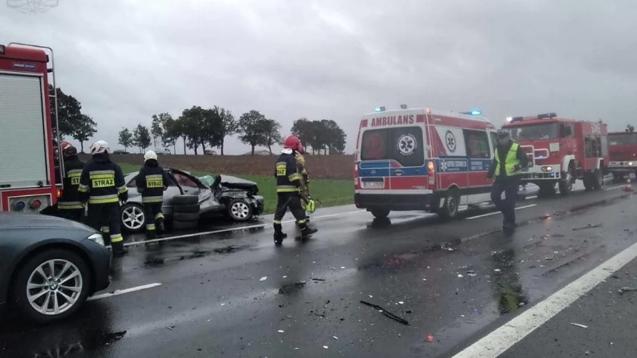 Wypadek w Gręblinie