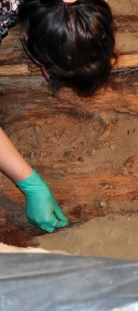 Archeolodzy w trakcie badań