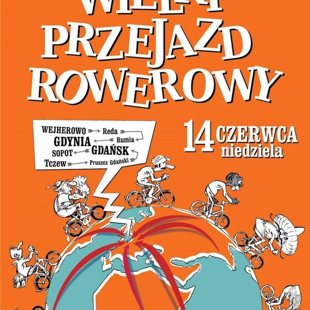 19. Metropolitalny Wielki Przejazd Rowerowy - Tczew też jedzie