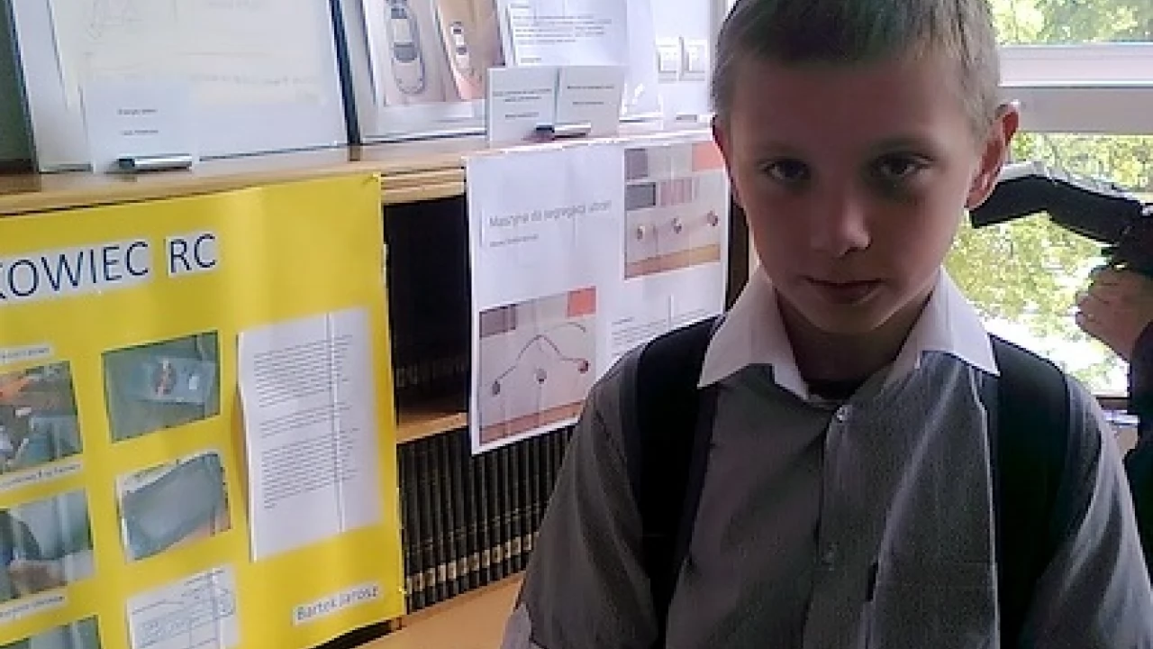 Bartosz Jarosz, 12-letni wynalazca laureatem w prestiżowym konkursie Urzędu Patentowego RP