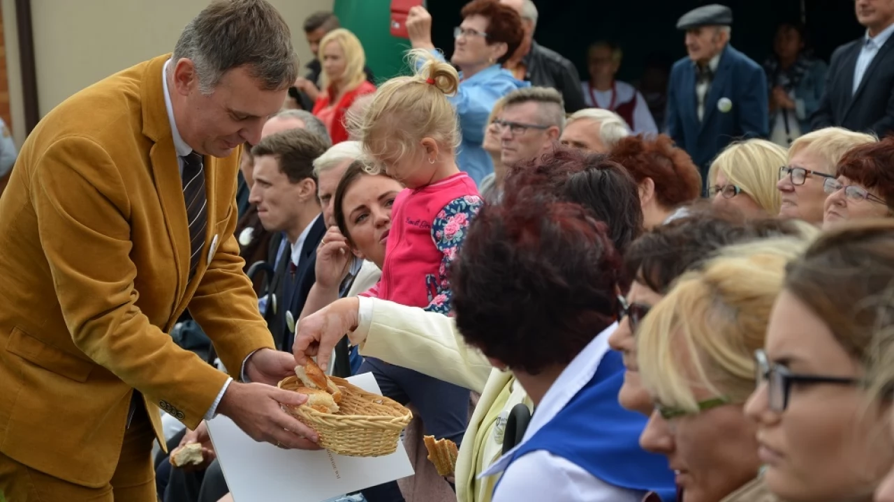 W gminie Pelplin dziękowali za plon