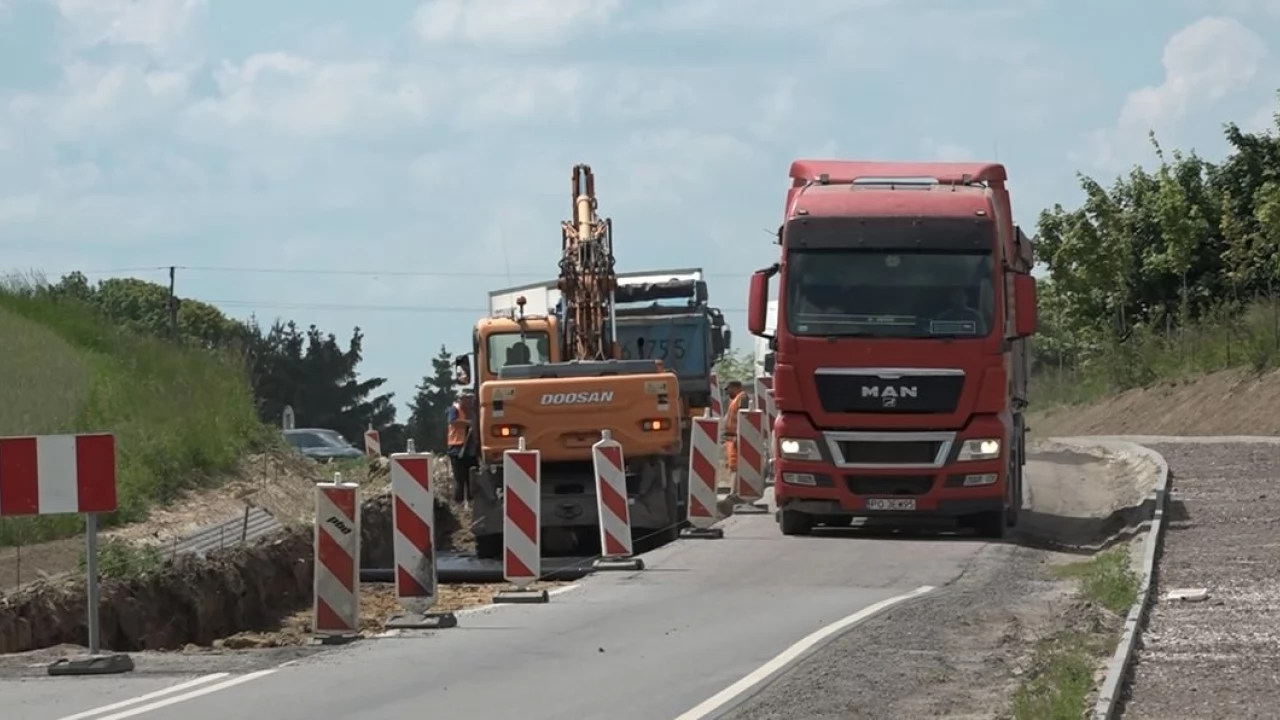 Zmiany na remontowanej drodze nr 224