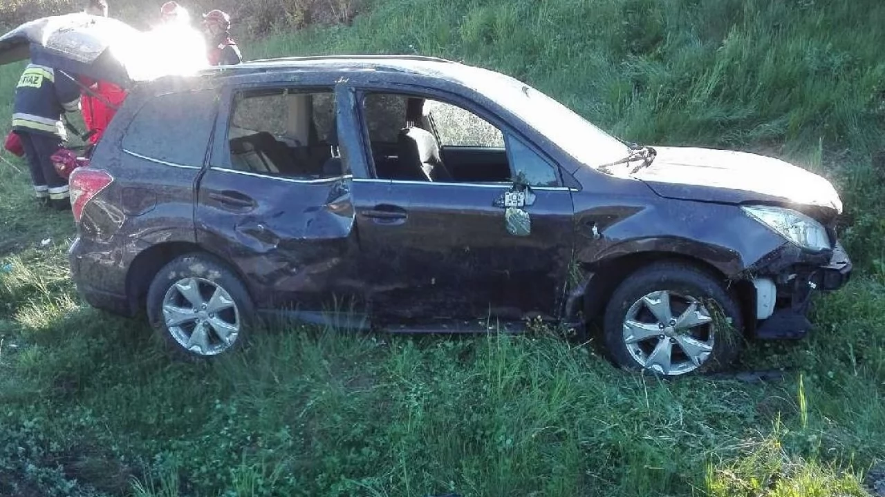 Poważny wypadek na A1. Po rannego przyleciał śmigłowiec LPR