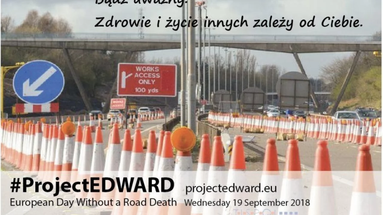 Jutro Europejski Dzień Bez Ofiar Śmiertelnych na Drogach