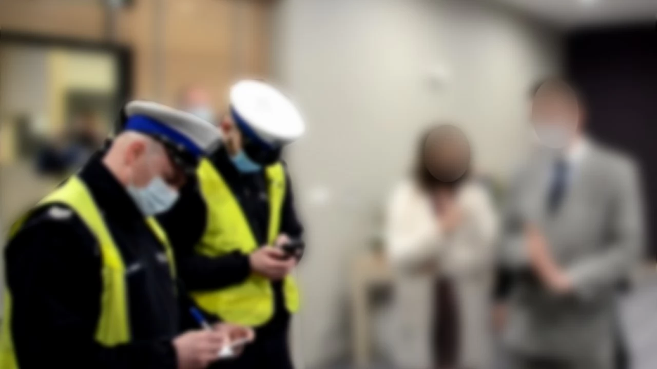 Starogard Gd. Wesele w jednym z lokali - imprezę przerwała policja [WIDEO]
