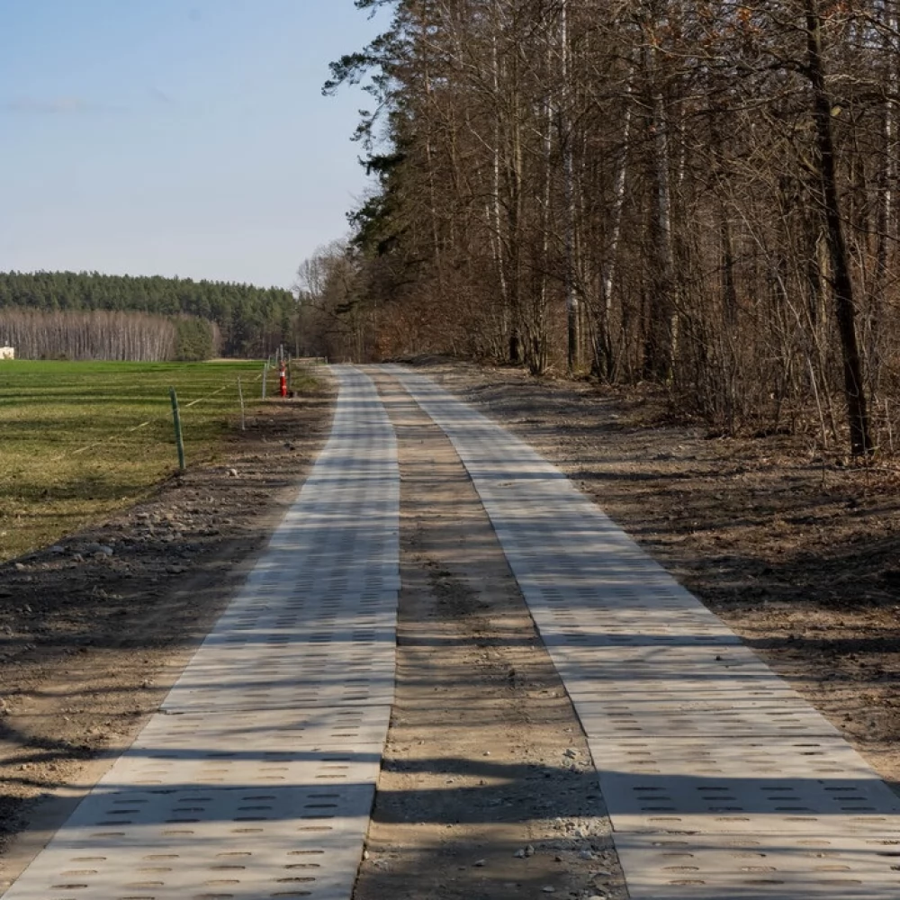Droga między Bojarami a Boroszewem gotowa