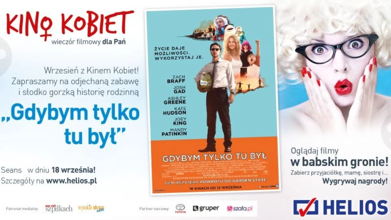 Kino Kobiet. Tym razem "Gdybym tylko tu był"