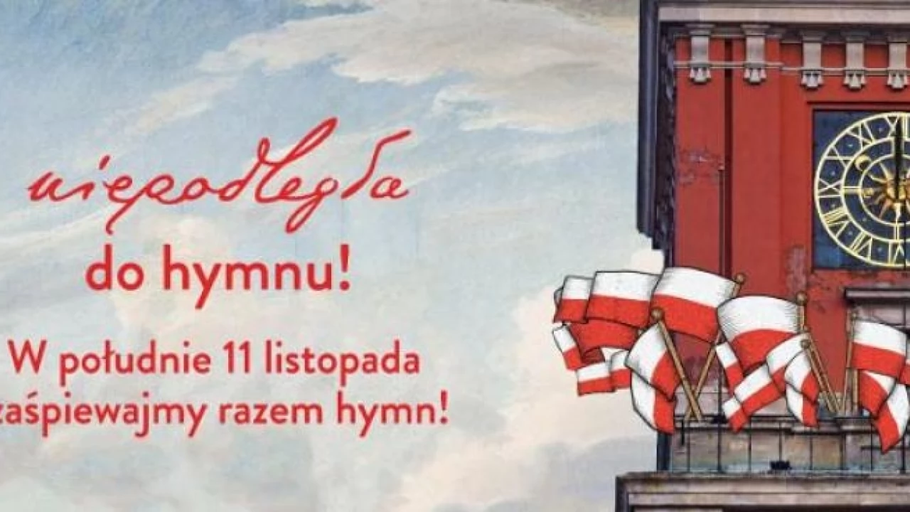 Zaśpiewaj hymn w domu, na balkonie, podwórku