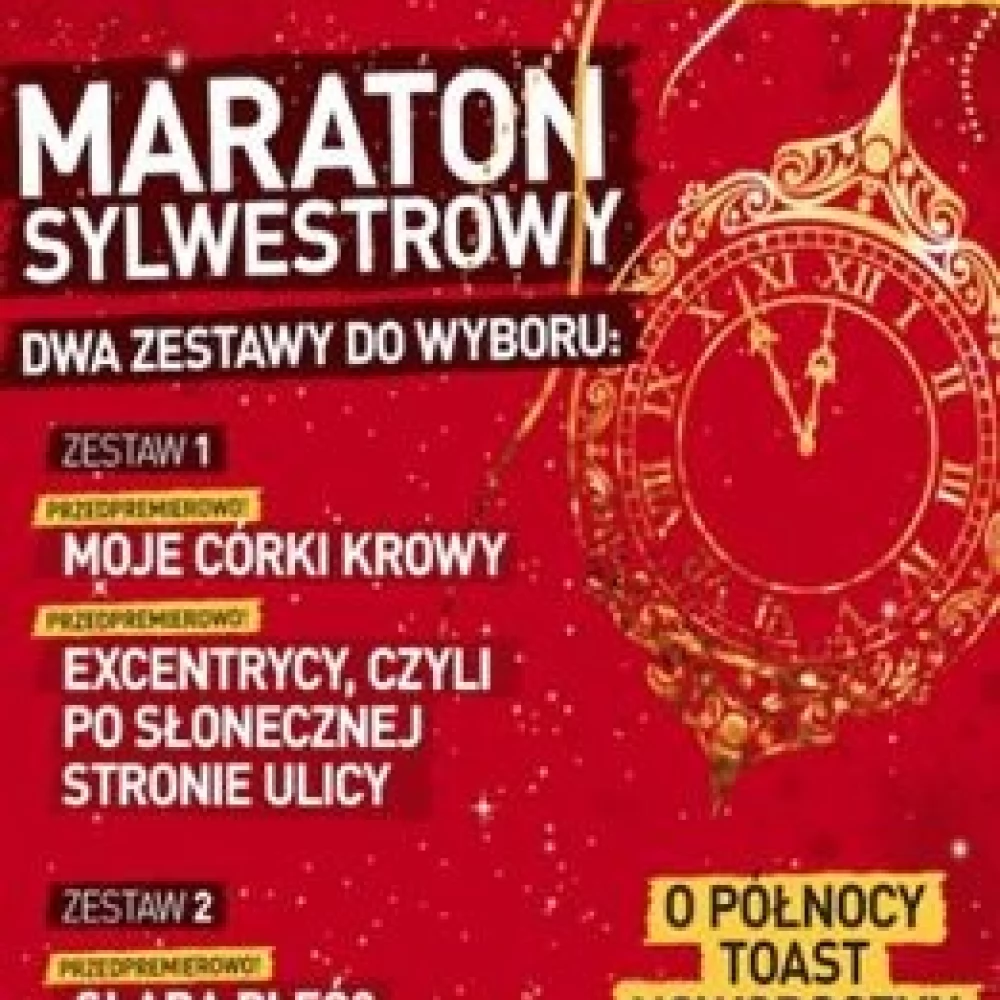 Maraton Sylwestrowy w kinie Helios
