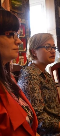 Od lewej - Magdalena Grabowska, Aleksandra Hotowy i Julita Jakubowska
