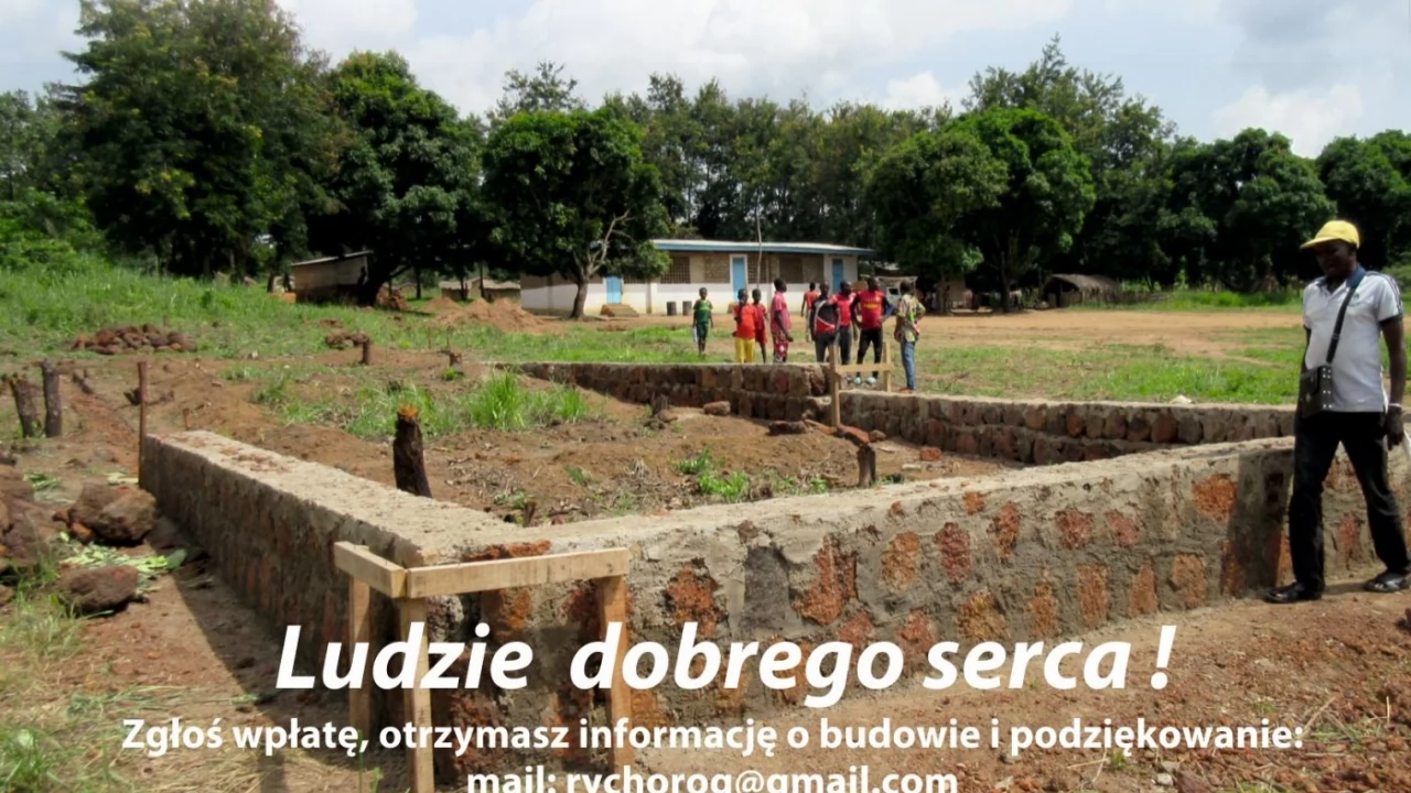 Apelują o pomoc w budowie afrykańskiej szkoły