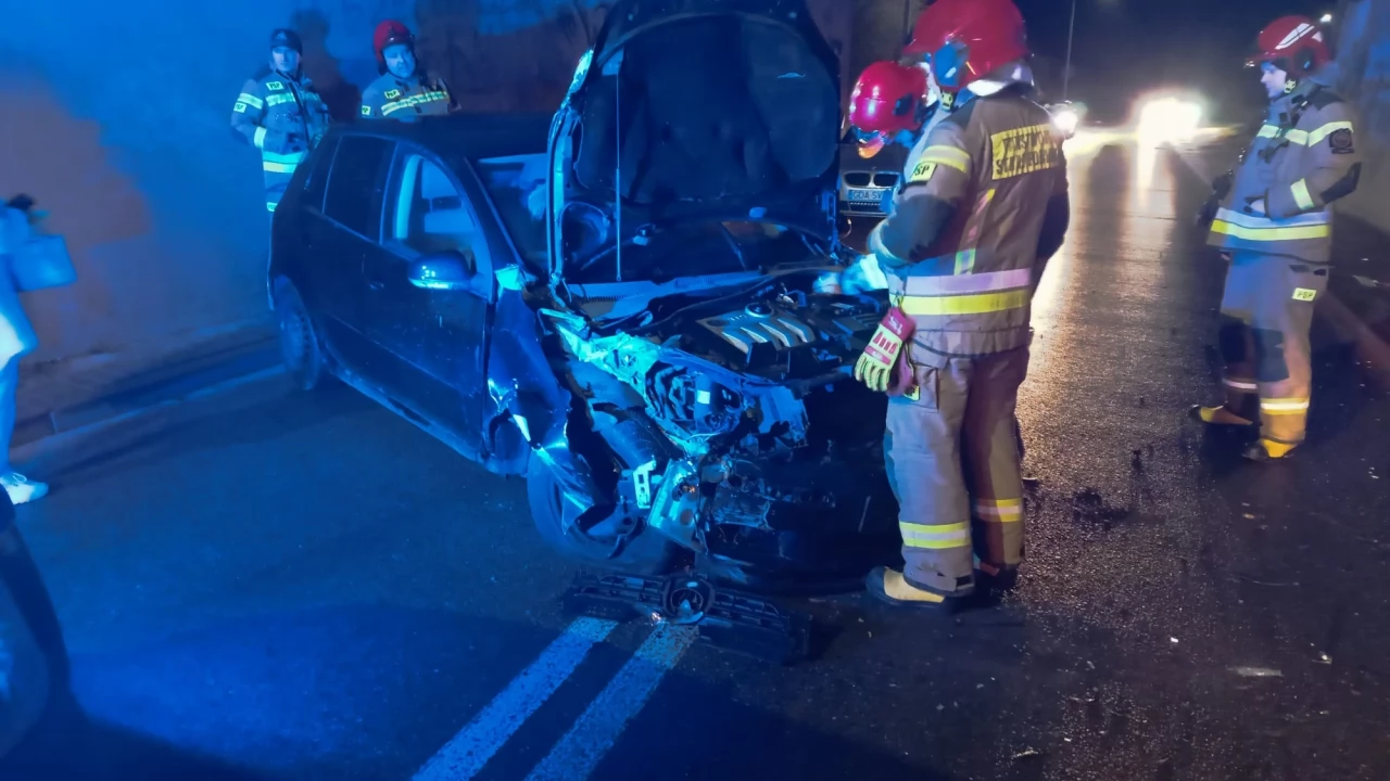 Poważny wypadek na Malinowskiej