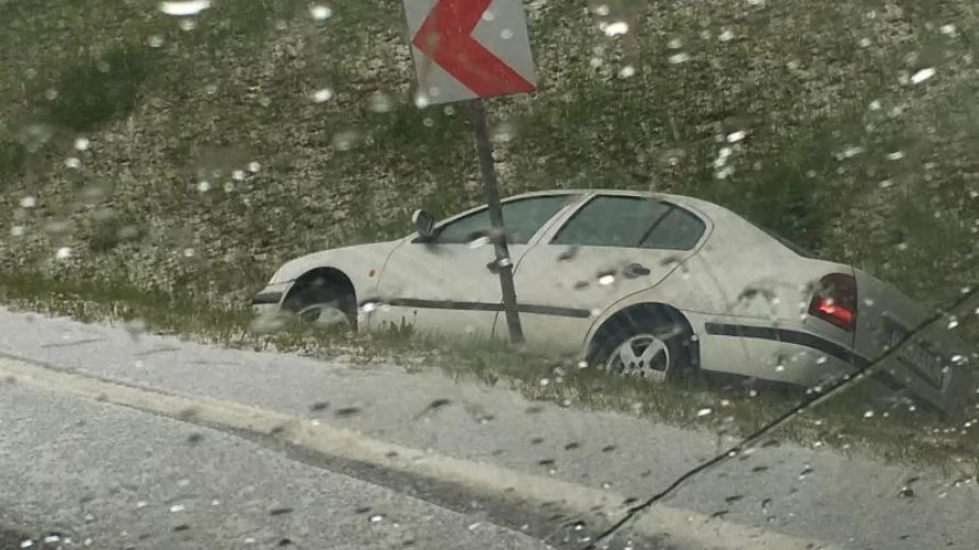 Kolizja na A1