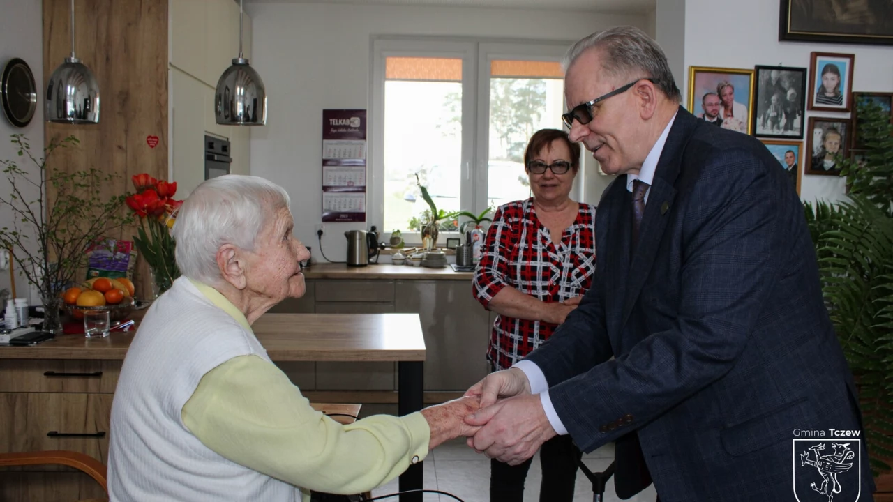 Najstarsza mieszkanka gminy Tczew skończyła 104 lata!