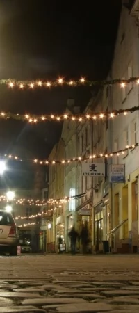 Świąteczna iluminacja na Starym Mieście