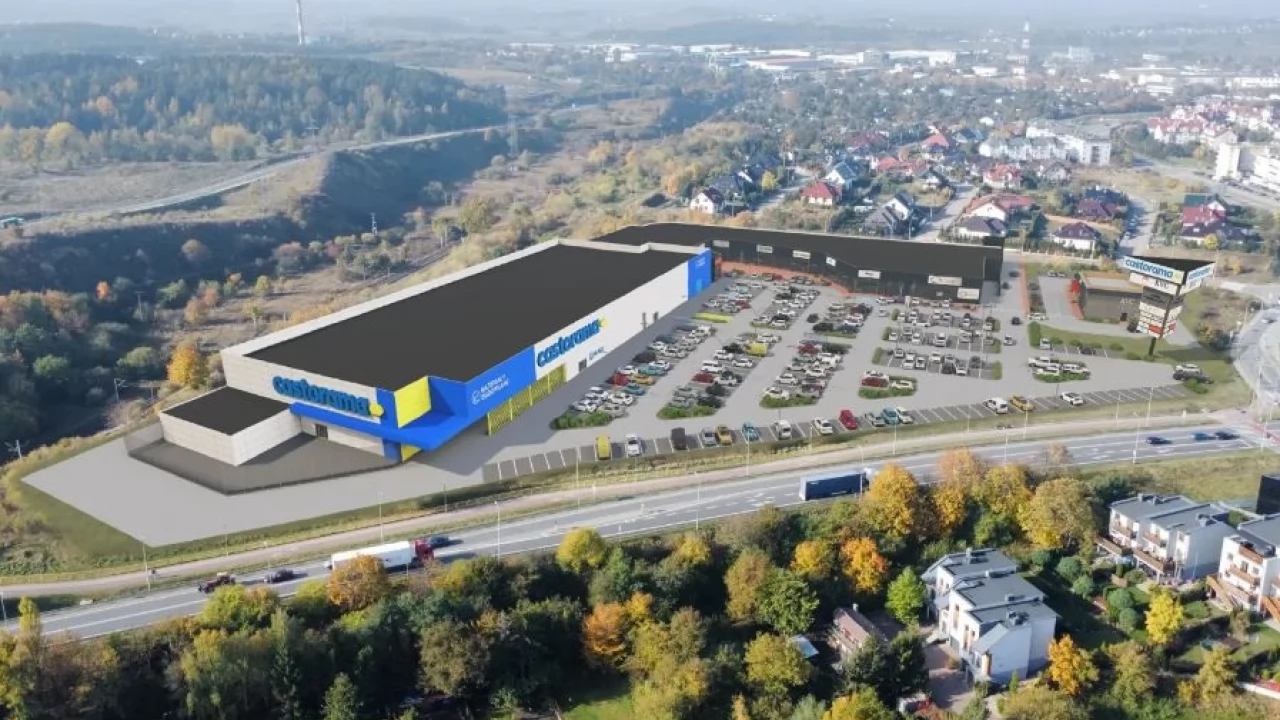Tak może wyglądać nowy obiekt handlowy na os. Bajkowym