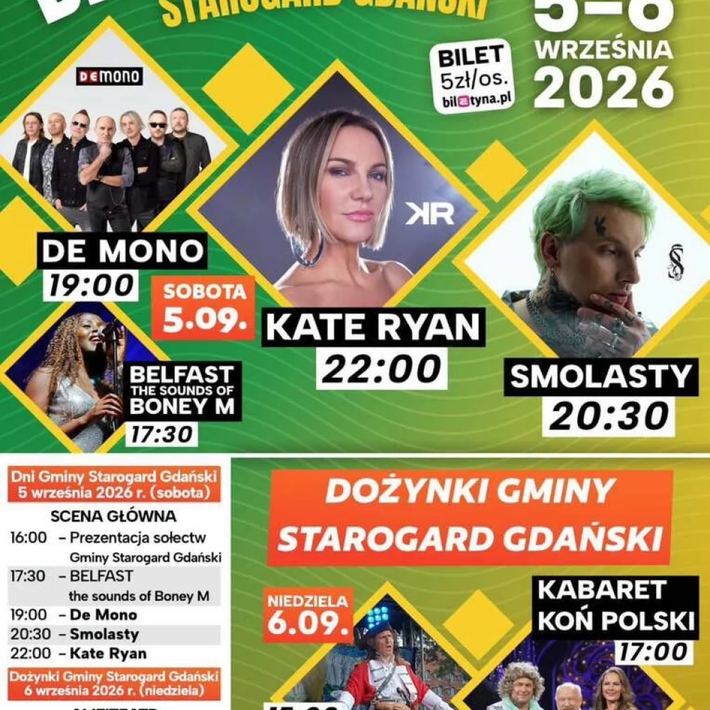 Dni Gminy Starogard Gdański. Gwiazdy w Owidzu