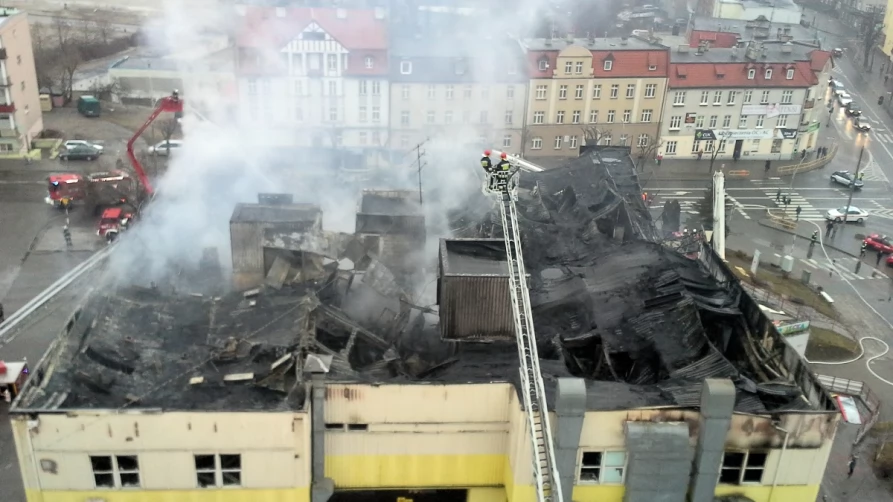 Pożar "Retmana"