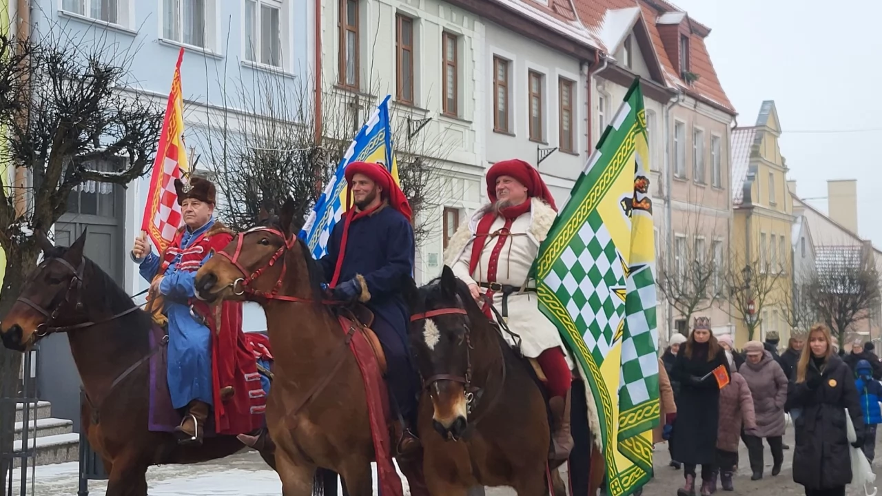 Barwny Orszak Trzech Króli w Gniewie