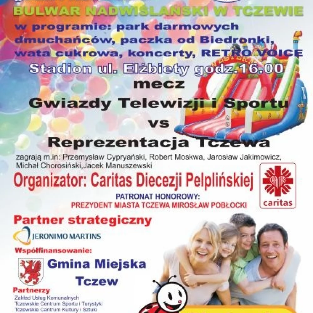 Festyn Rodzinny i mecz Gwiazdy Sportu i Telewizji vs Reprezentacja Tczewa. Kto wygra?