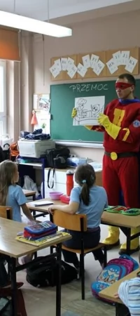 Bazer odwiedza pomorskie szkoły