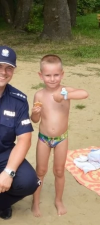 Policyjne porady nad wodą