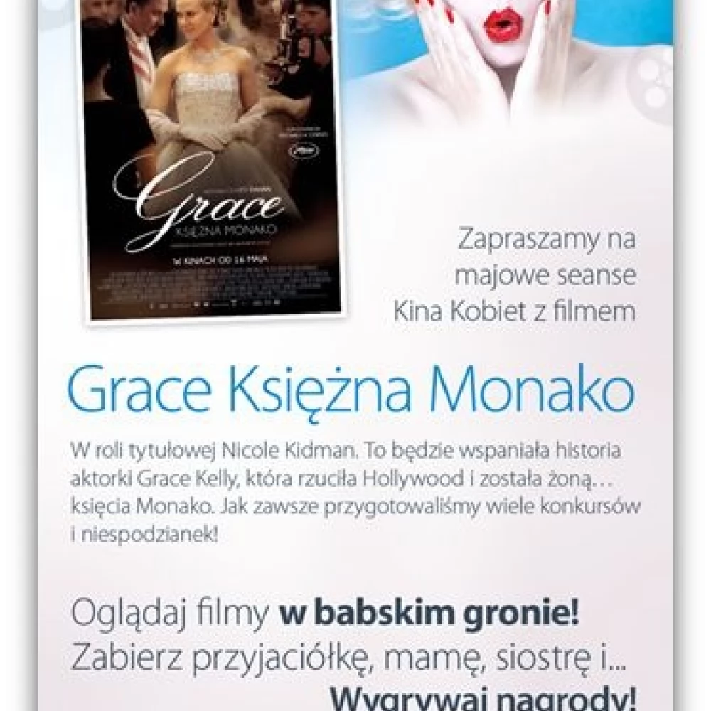 Kino Kobiet. Tym razem dla pań GRACE KSIĘŻNA MONACO
