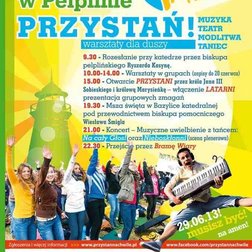 Rio w Pelplinie. Już w sobotę (26.06) "Przystań - warsztaty dla duszy"