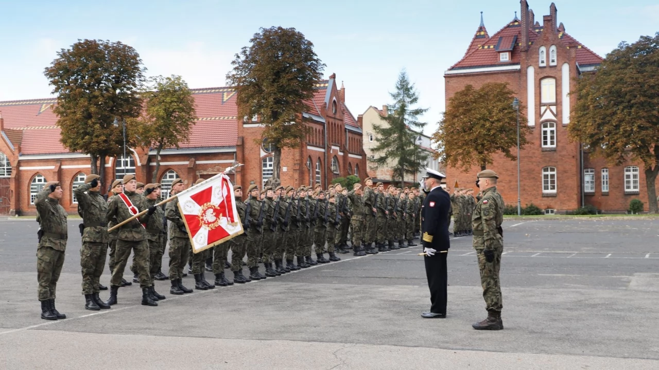 Pomorscy terytorialsi po raz pierwszy ślubowali na swój sztandar