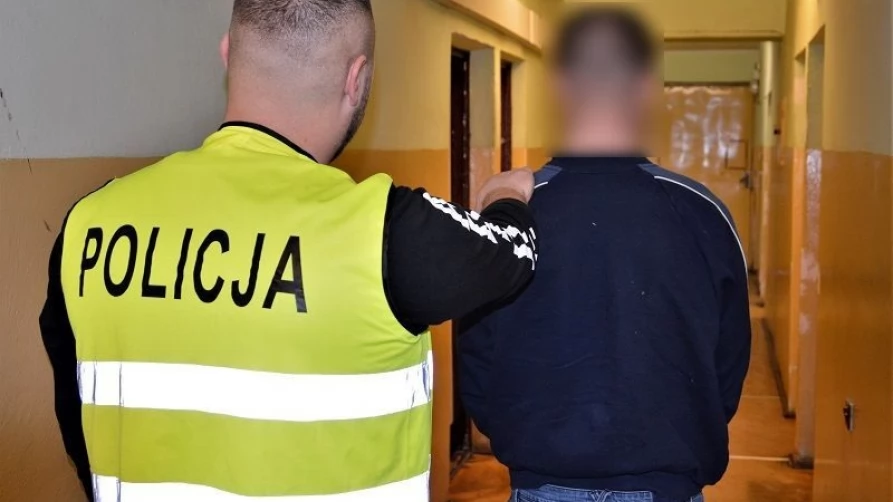 Mężczyzna jest już w rękach policji