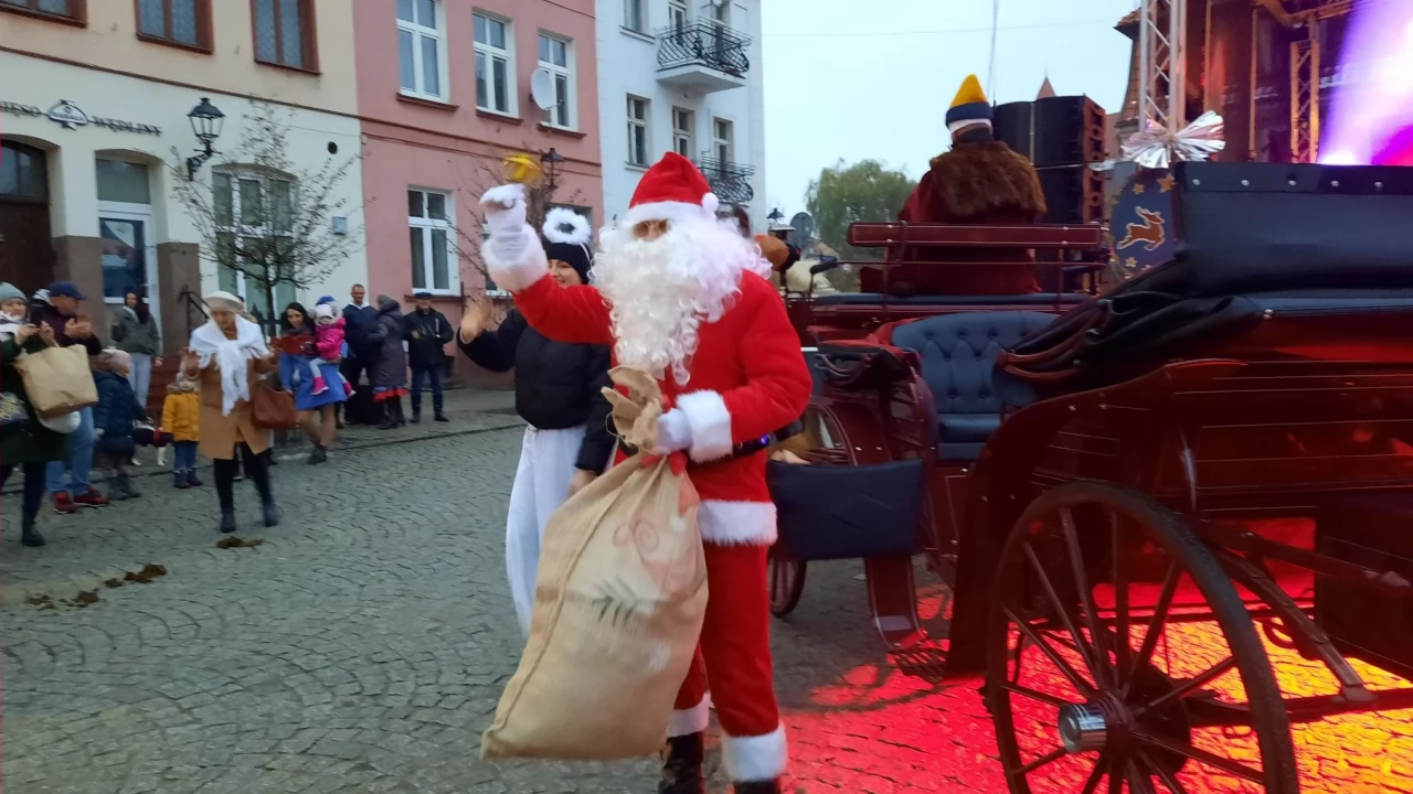 Magia Świąt na gniewskim rynku