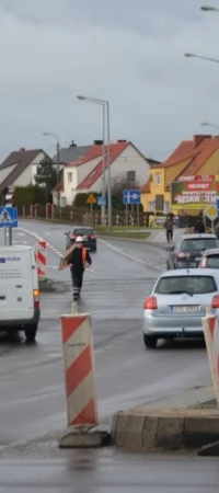 W pierwszym etapie prac zintensyfikowano prace na miejskim odcinku