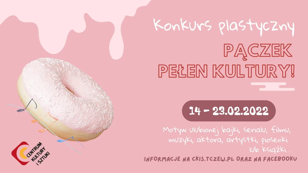 Pączek pełen kultury - konkurs plastyczny