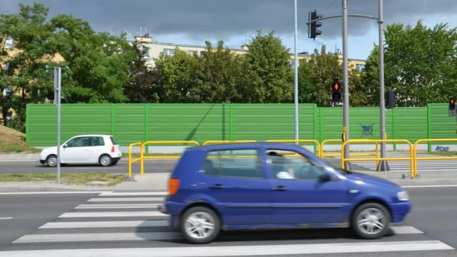 Przejście dla pieszych na wysokości II LO