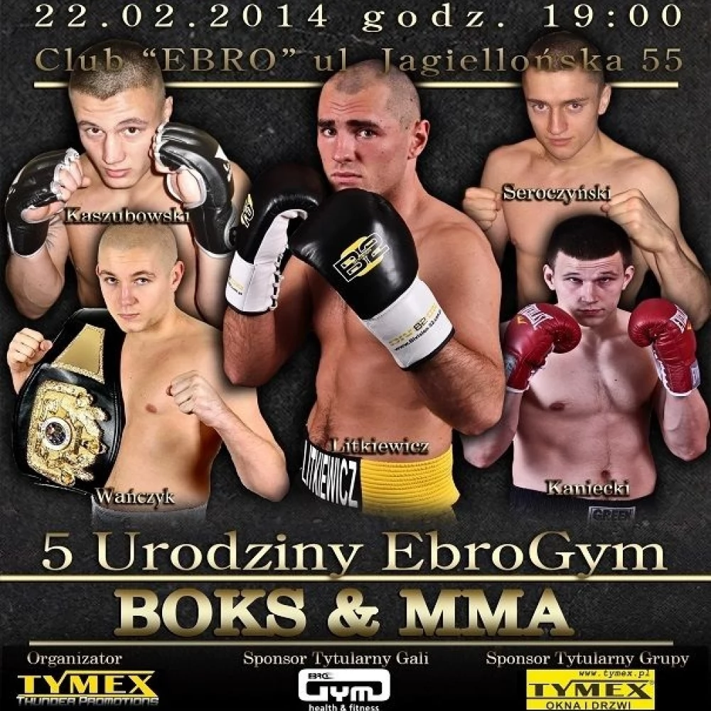 Już w sobotę EbroGym Fight Night. Wejściówki rozdane