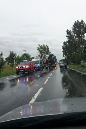 Do wypadku doszło na 53. km krajowej jedynki