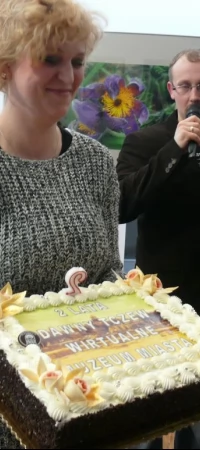Na urodzinach nie mogło zabraknąć tortu