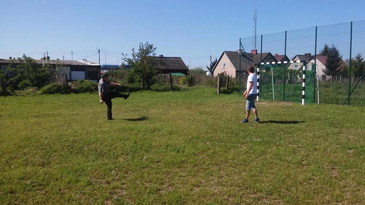 W Małym Miłobądzu można już pograć w piłkę