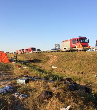 Wypadek na A1
