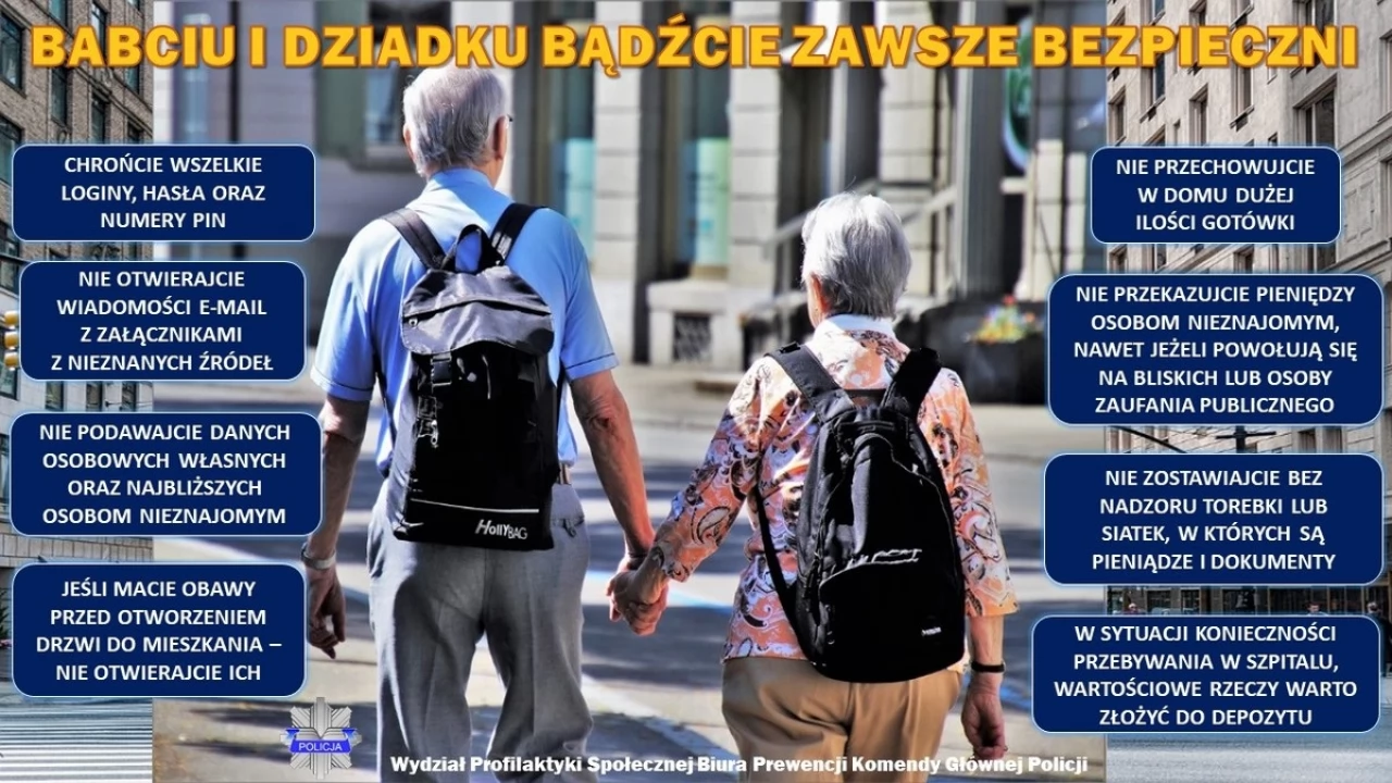 Babciu i dziadku - bądźcie zawsze bezpieczni