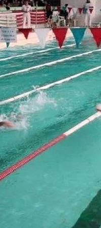 Basen stanowi część kompleksu Tczewskiego Centrum Sportu i Rekreacji
