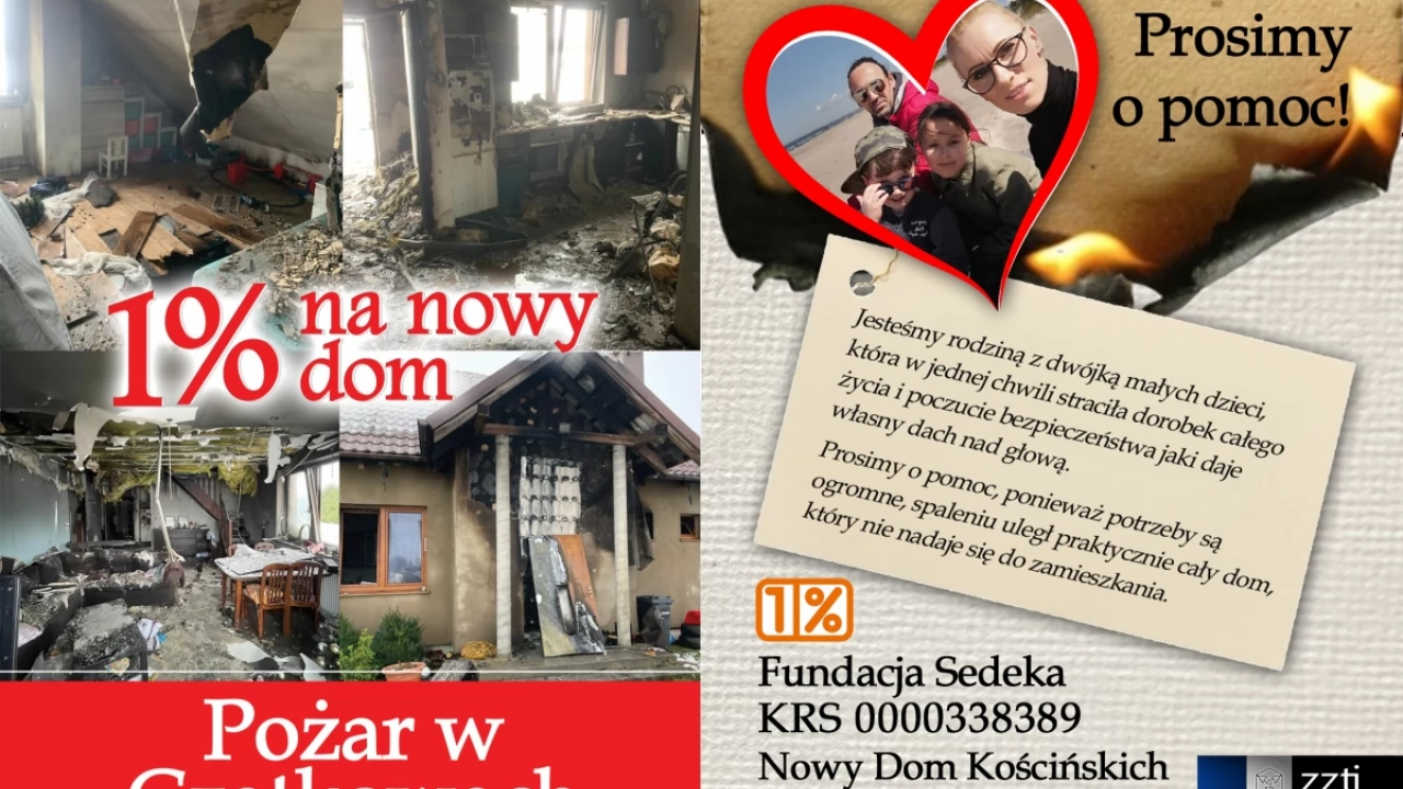 1 procent dla pogorzelców z miejscowości Czatkowy