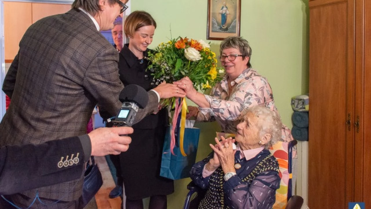106. urodziny mieszkanki Rożentala