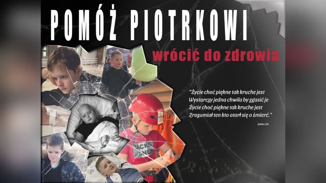 13-letni syn policjanta walczy z białaczką. Możemy pomóc