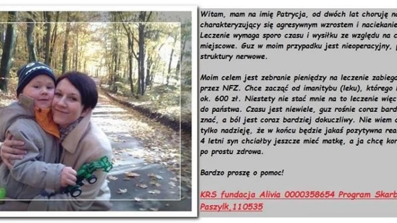 28-letnia Patrycja walczy z rakiem. Możemy jej pomóc!