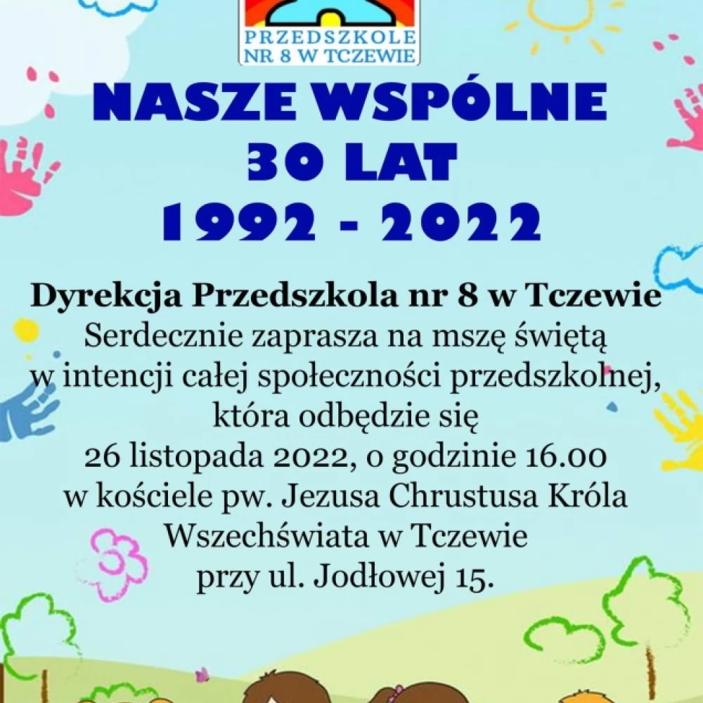 30-lecie Przedszkola nr 8 w Tczewie