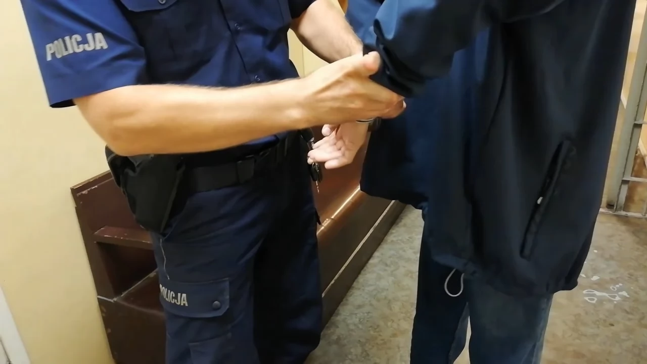35-latek z Tczewa zasnął w trakcie przestępstwa
