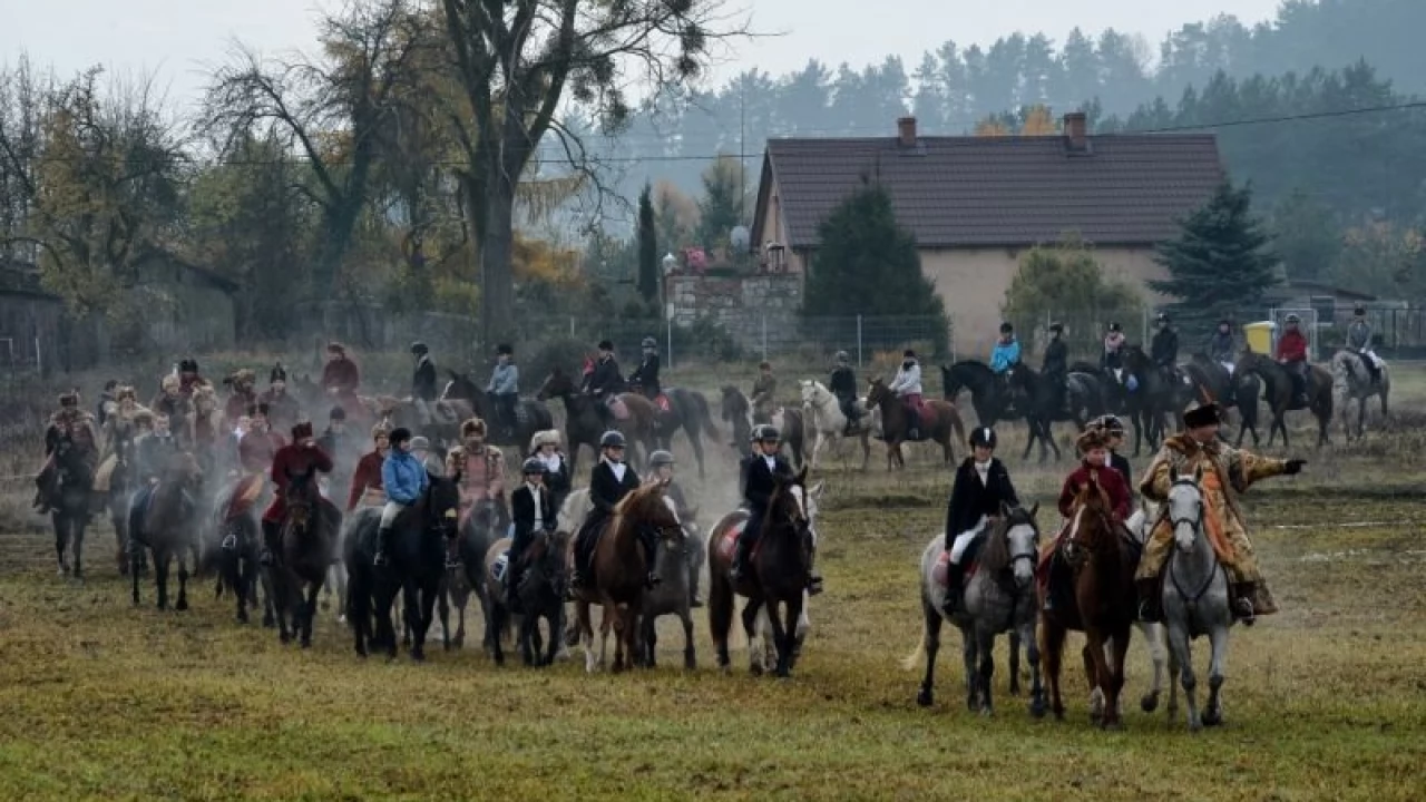 40 jeźdźców zjechało do Opalenia
